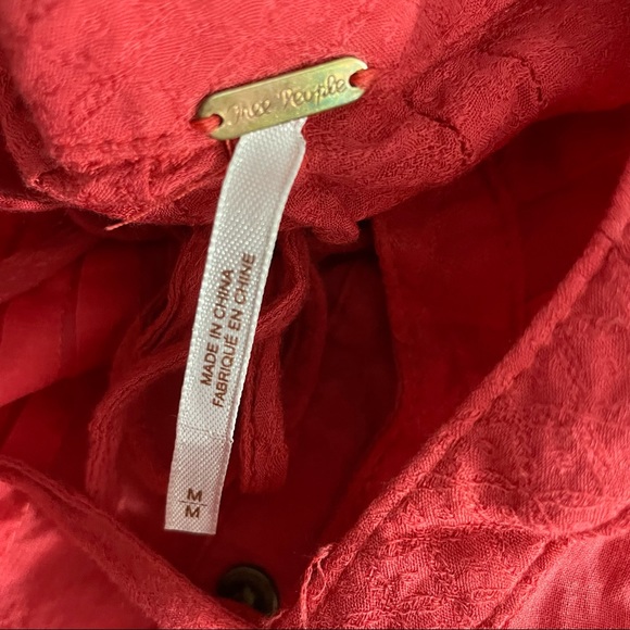 Free People Sisters of the Moonlight high low blouse - Picture 8 of 8